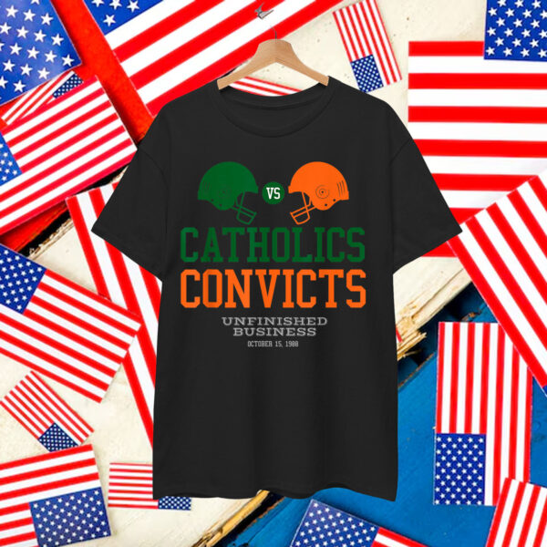 Catholics VS Convicts 1988 Classic Vintage Shirt
