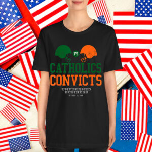 Catholics VS Convicts 1988 Classic Vintage Shirt