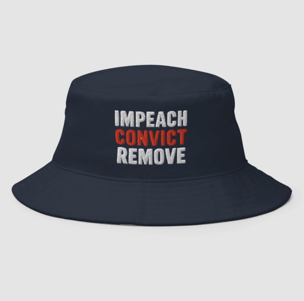 Impeach Convict Remove Bucket Hat