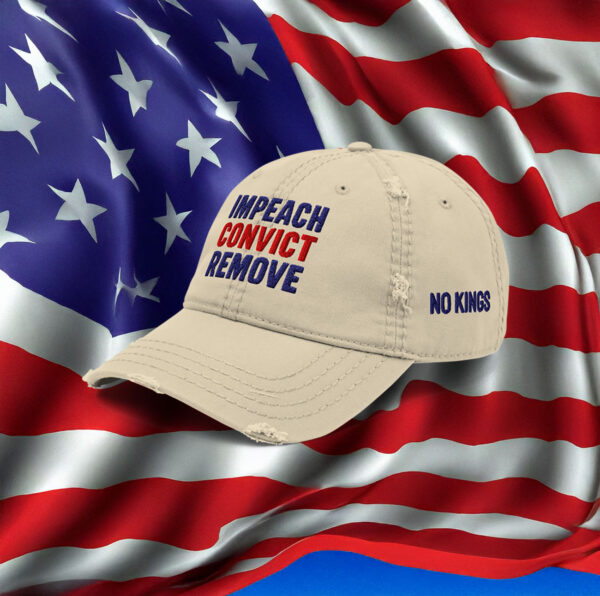 Impeach Convict Remove Distressed Hat