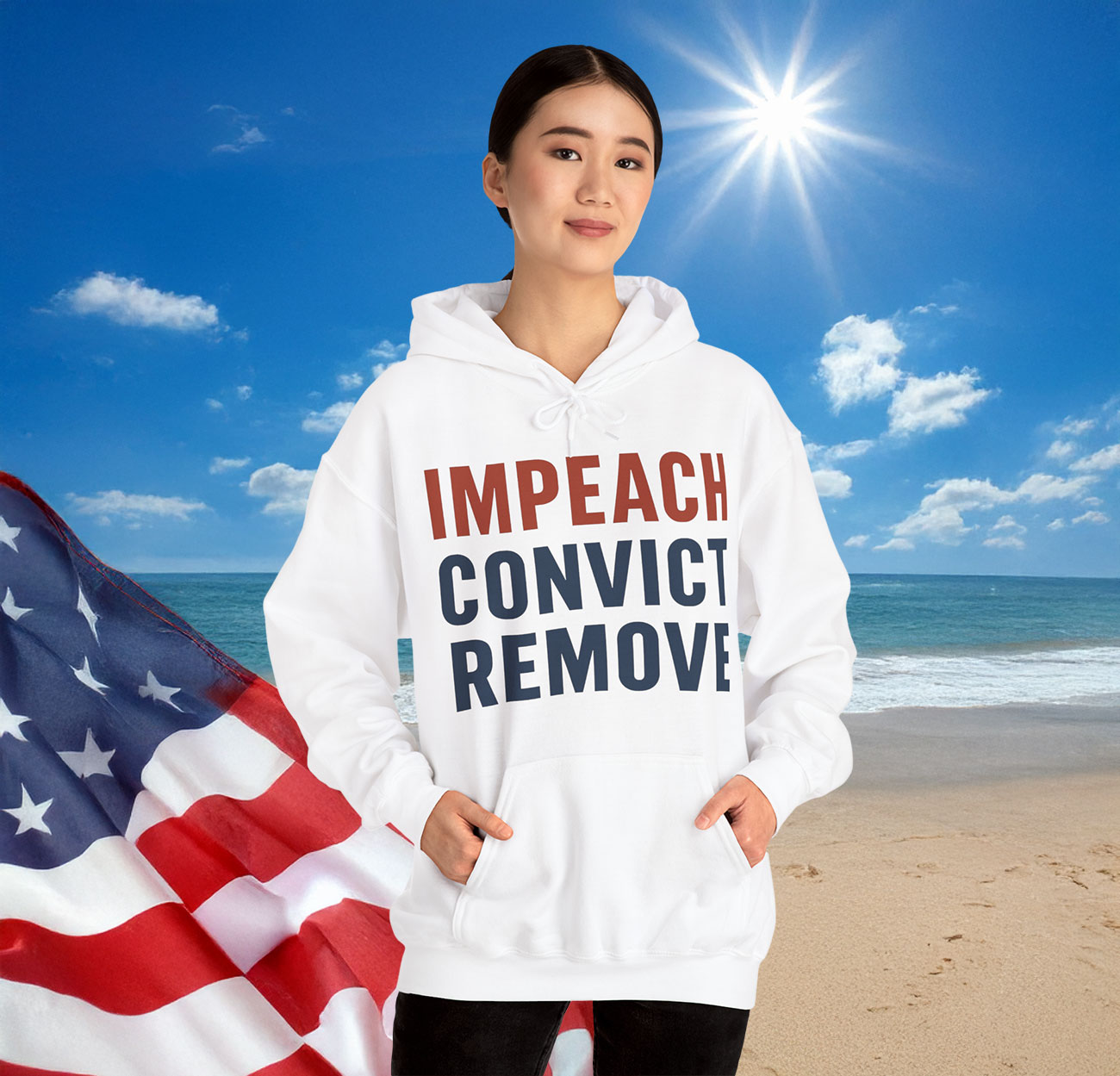 Impeach Convict Remove Hoodie