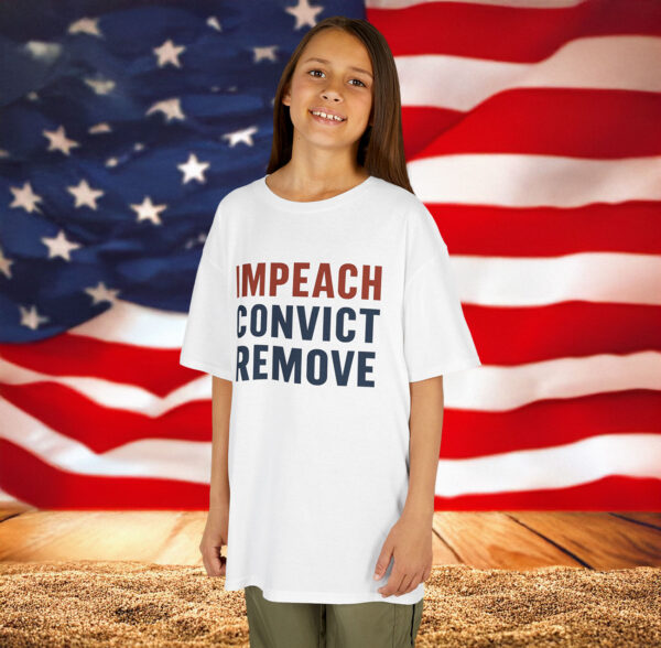 Impeach Convict Remove T-Shirt Kids