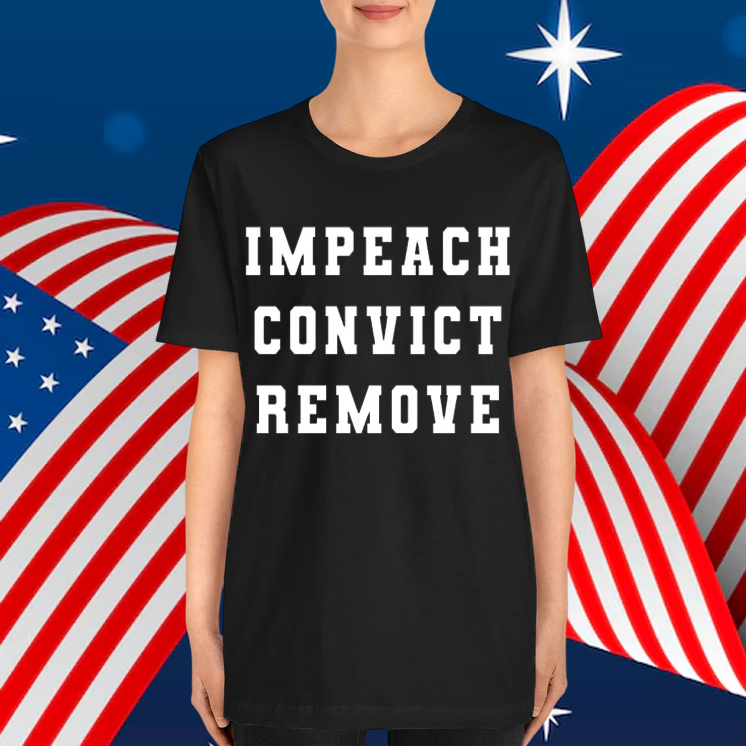 Impeach Convict Remove Convict Anti Soft Shirt