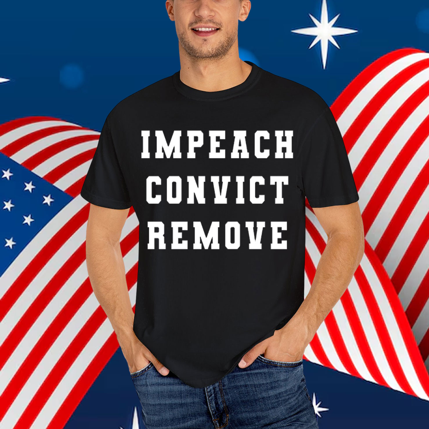 Impeach Convict Remove Convict Anti Soft Shirt