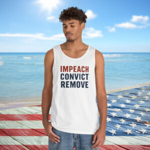 Impeach Convict Remove Tank Top