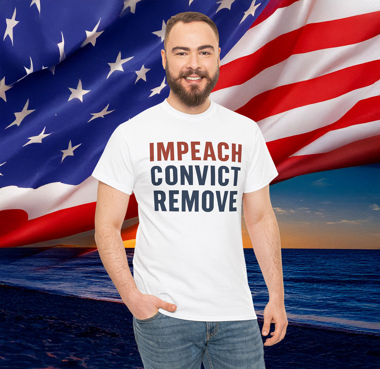Impeach Convict Remove Shirt