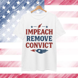 Vintage Impeach Remove Convict Shirt