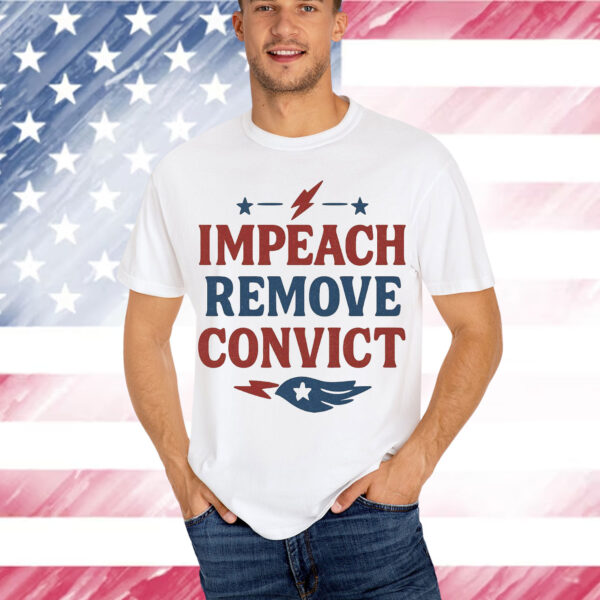 Vintage Impeach Remove Convict Shirt