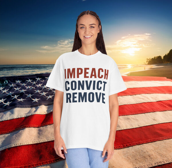 Womens Impeach Convict Remove Shirt