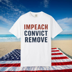 Womens Impeach Convict Remove Shirt