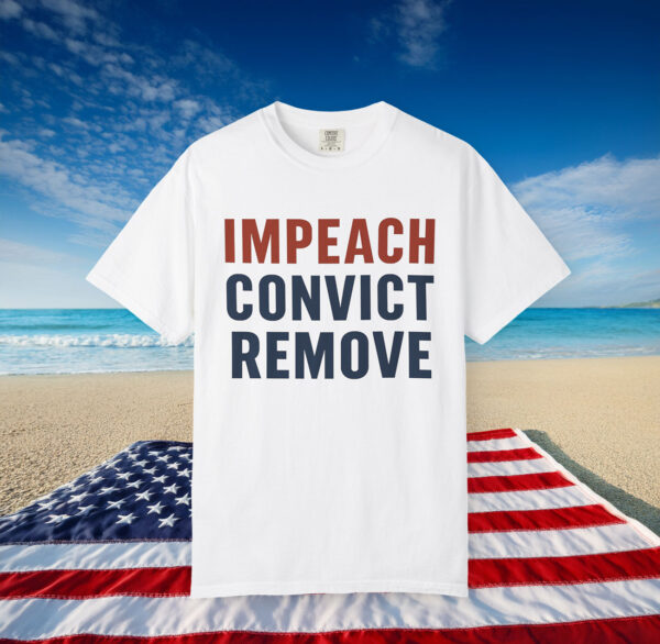 Womens Impeach Convict Remove Shirt