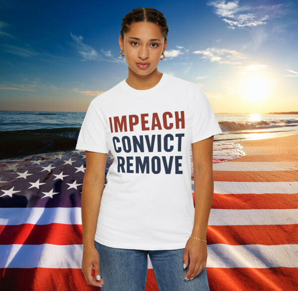 Womens Impeach Convict Remove Shirt
